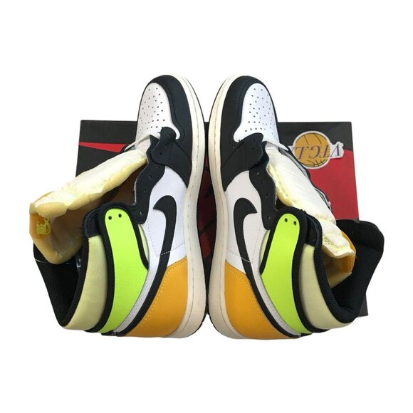 Size 10 - Jordan 1 Retro High OG Volt Travis Scott Swoosh Brand New 555088 118